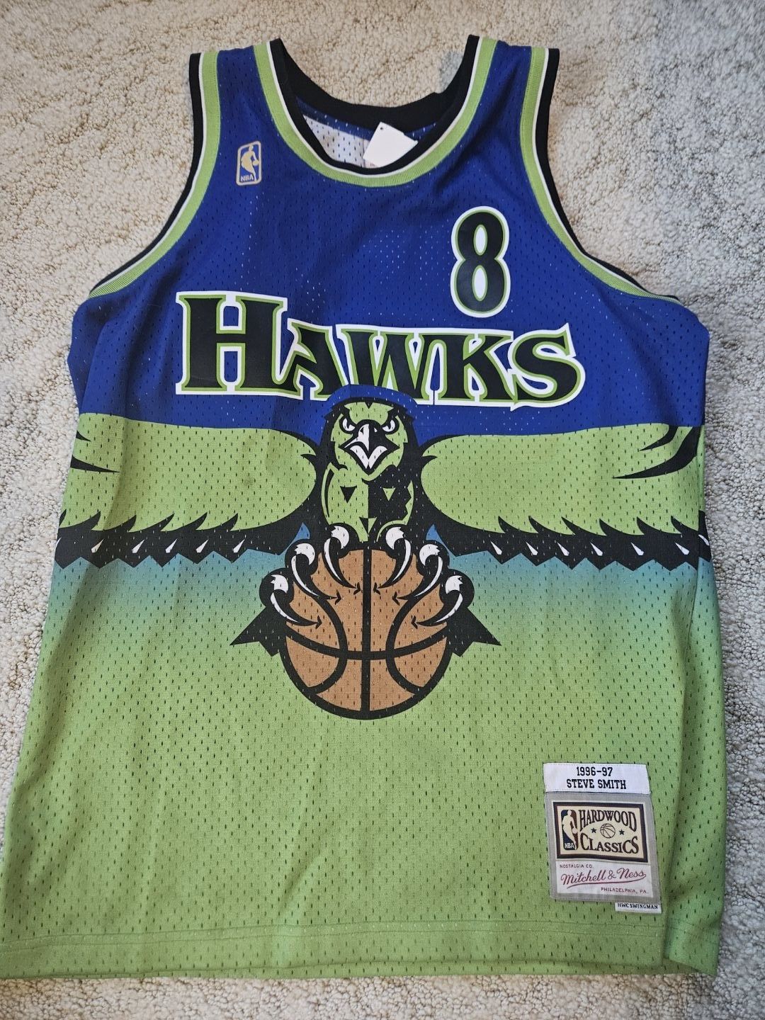 Mitchell & Ness × NBA × Vintage Mitchell & Ness Josh Smith throwback Hawks Jersey Size US L / EU 52-54 / 3 - 1 Thumbnail