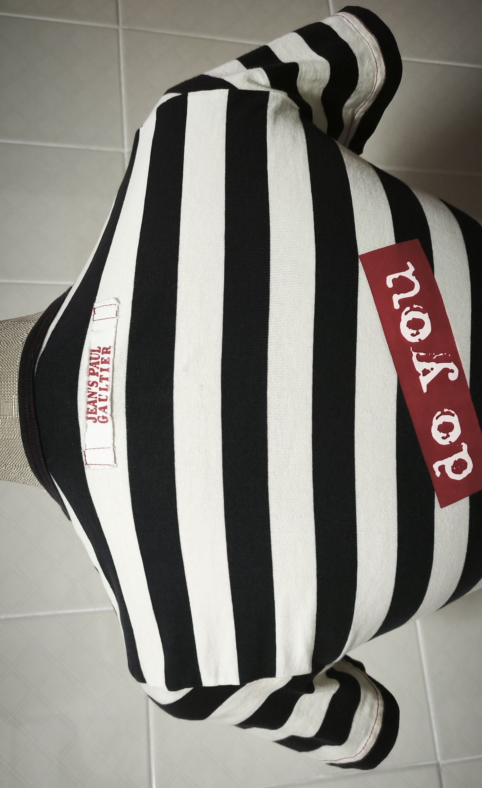 Jean Paul Gaultier Two red cord hearts top - Do you think I'm sexy? Size S / US 4 / IT 40 - 13 Thumbnail