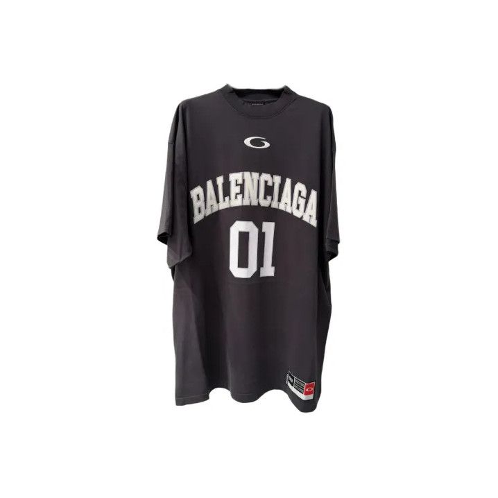 Balenciaga Balenciaga SS25 Basketball Graphic Tee for Men Size US M / EU 48-50 / 2 - 1 Thumbnail