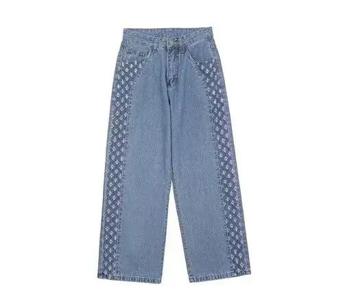 BLAEST 21SS Indigo Union Japan Blue Denim Patchwork Pants Size US 32 / EU 48 - 3 Thumbnail