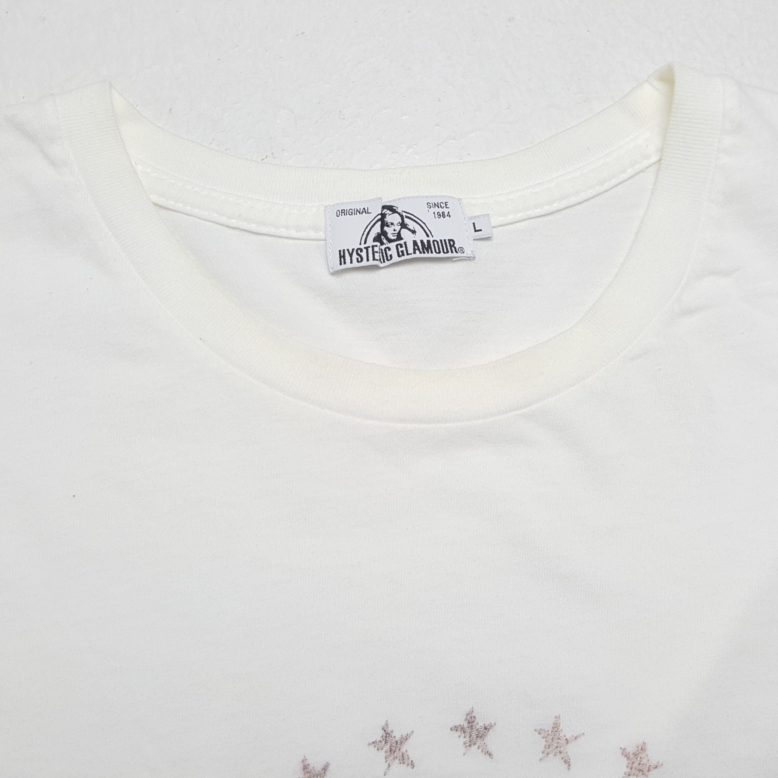 Hysteric Glamour × Japanese Brand × Vintage Vintage HYSTERIC GLAMOUR Japanese Fashion Brand T-Shirts Size US M / EU 48-50 / 2 - 8 Thumbnail