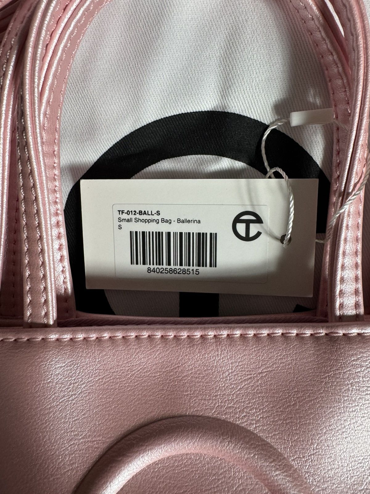 Telfar Telfar Small Pink Shopping Bag - Ballerina Size ONE SIZE - 5 Thumbnail