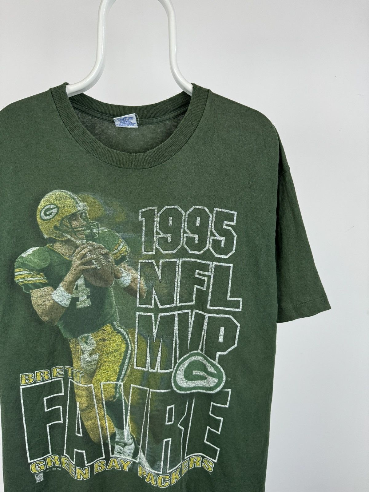 Vintage Vintage 1995 Salem Made In USA Green Bay Packers Size US XL / EU 56 / 4 - 2 Thumbnail