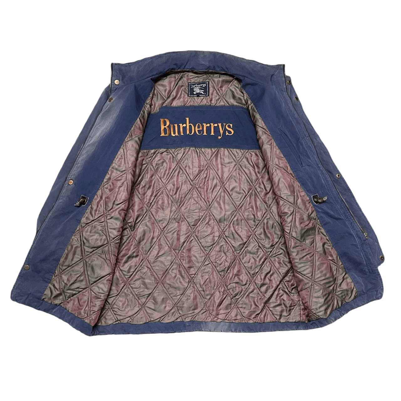 Burberry Vintage Burberry Sunfaded Jacket Embroidery Size US L / EU 52-54 / 3 - 1 Thumbnail