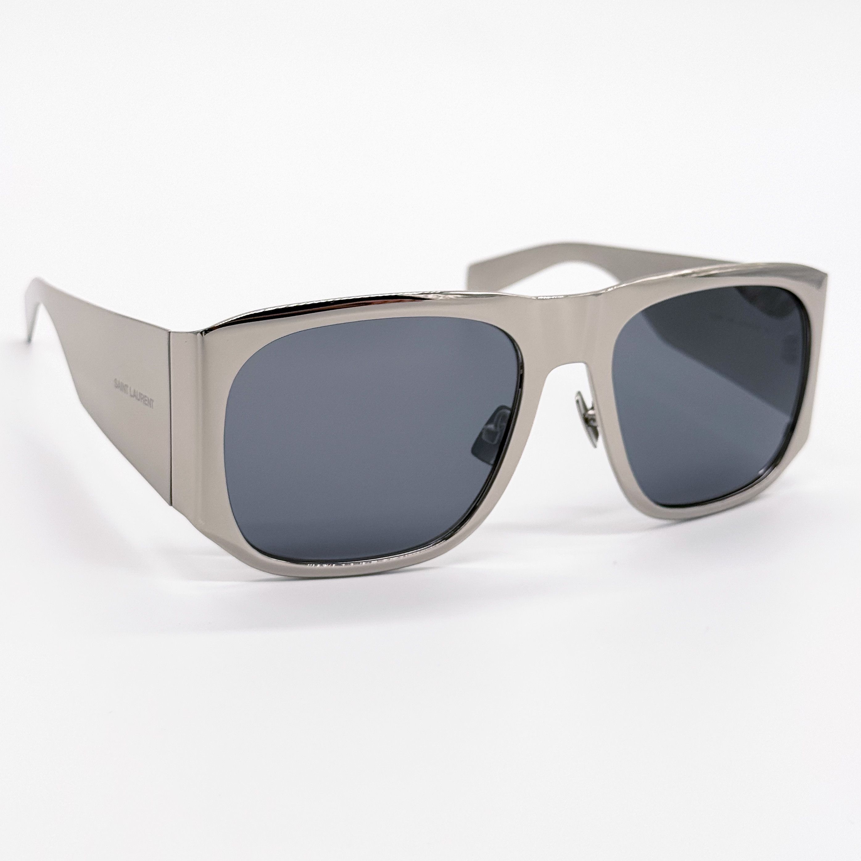 Saint Laurent Paris NEW SAINT LAURENT SL636 002 SUNGLASSES UNISEX SQUARE SL 636 Size ONE SIZE - 5 Thumbnail