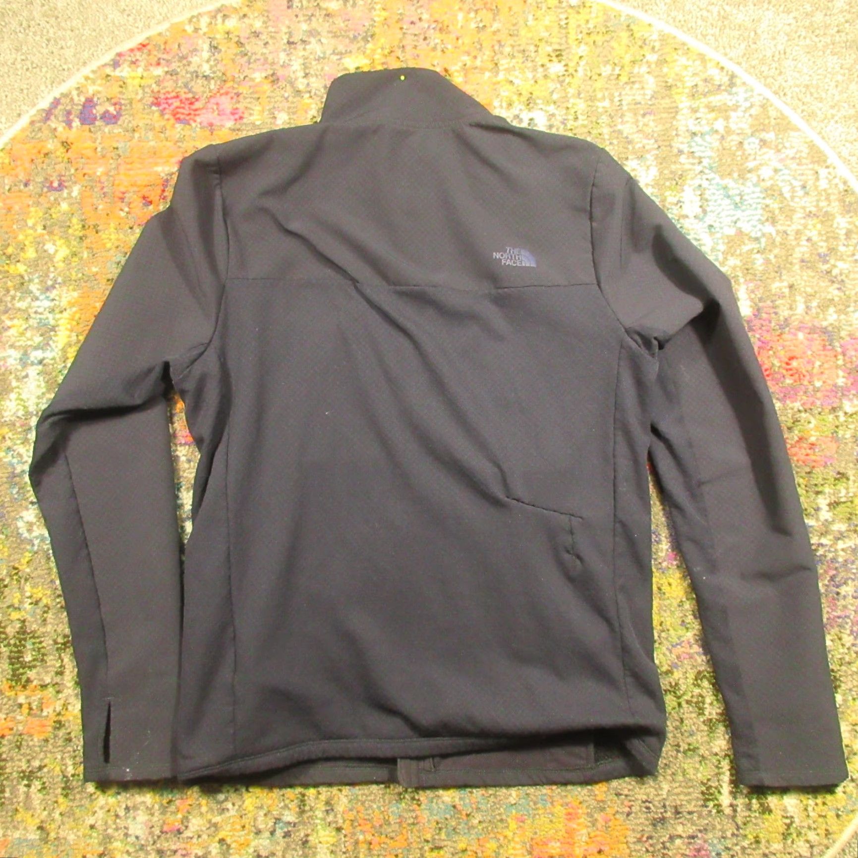 The North Face The North Face Jacket Mens M Navy Fleece Lined Softshell Full Zip Windbreaker Mid-Length Pocket Logo Size US M / EU 48-50 / 2 - 2 Thumbnail
