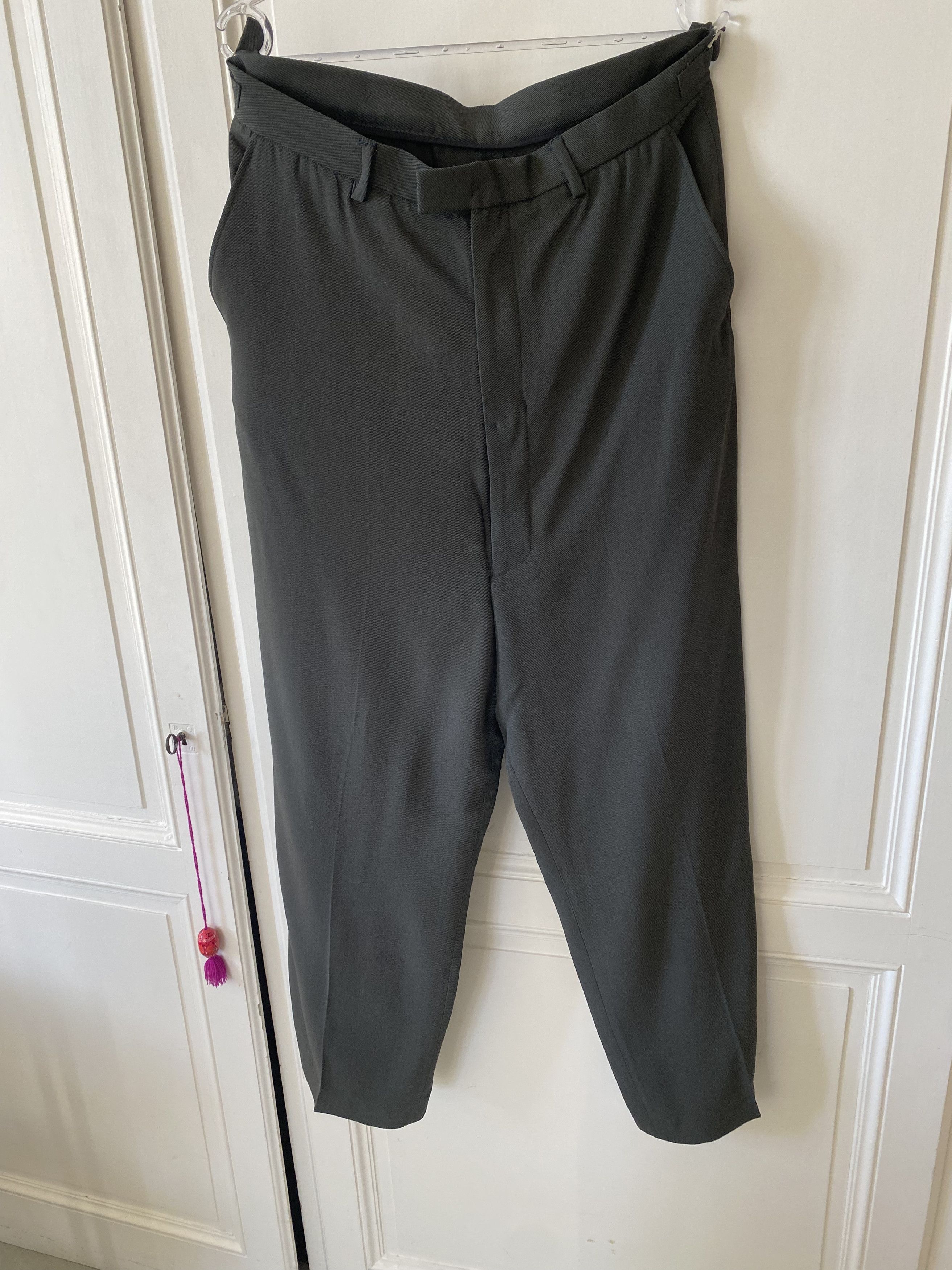 Acne Studios FW22 Casual Twill Trousers Cedar Green Size US 34 / EU 50 - 9 Thumbnail