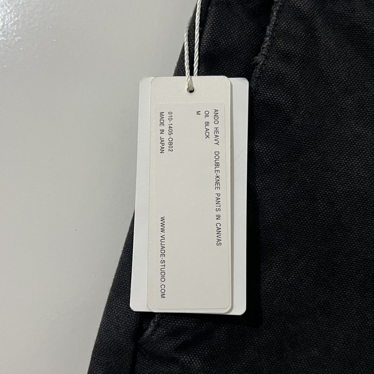 Vuja De VUJA DE ANDO HEAVY DOUBLE-KNEE PANTS IN CANVAS Size US 33 - 2 Thumbnail