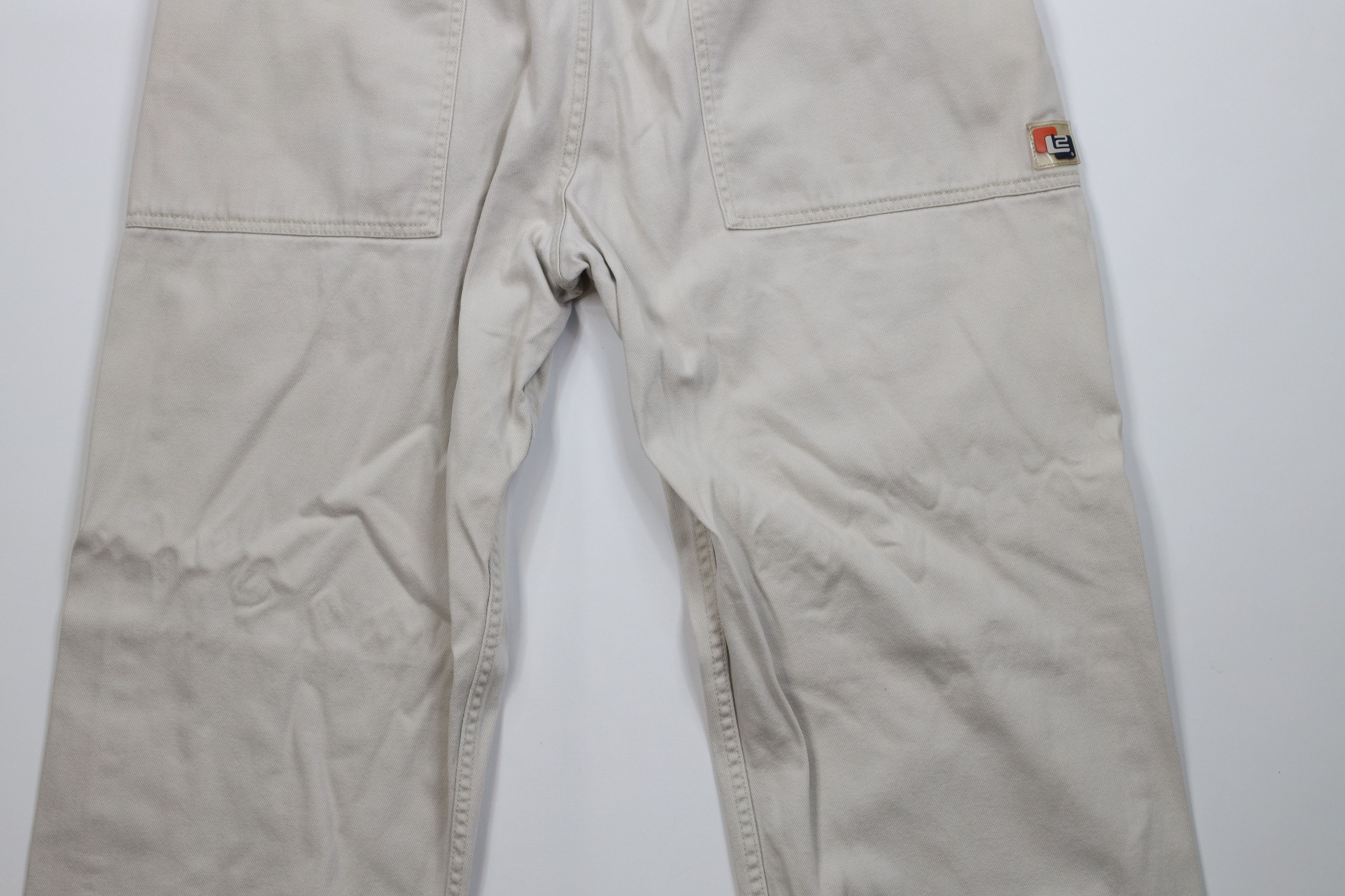 Levi's Vintage 90s Y2K Levis L2 Fit Big Pocket Wide Leg Jeans Beige Size US 38 / EU 54 - 13 Thumbnail