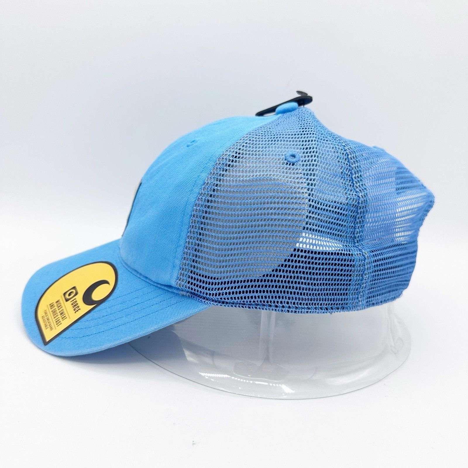 Carhartt New CARHARTT Force Canvas Mesh Back Hat Sky Blue Front Patch Size ONE SIZE - 6 Thumbnail