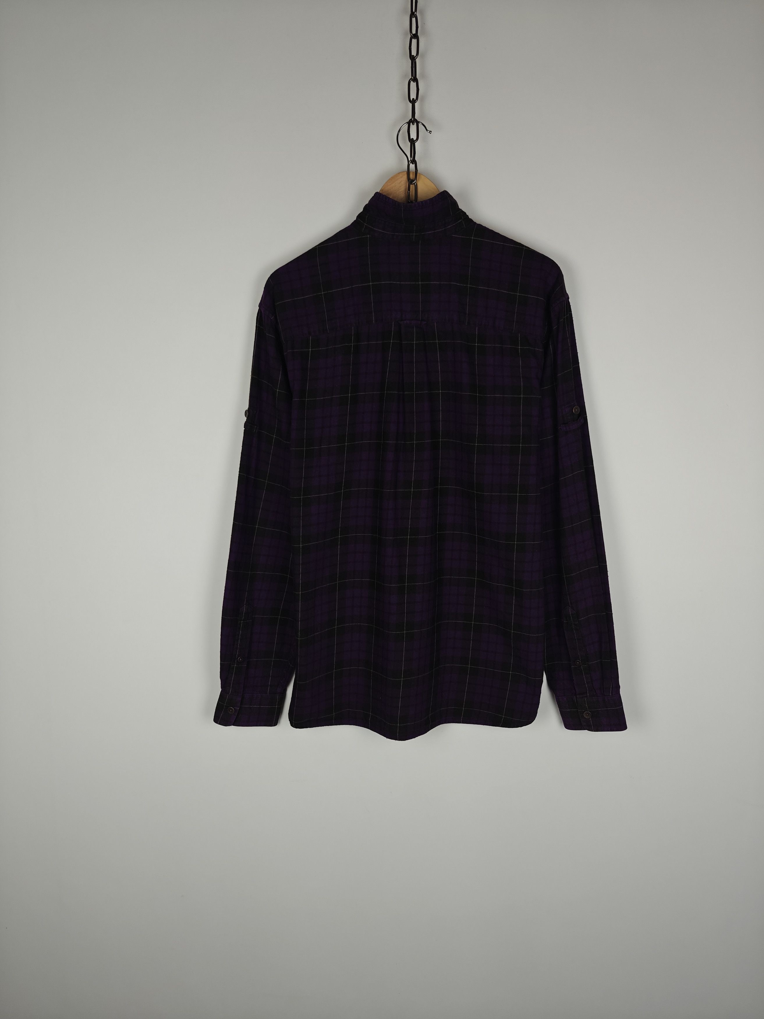 Fred Perry Fred Perry Shirt Cotton Check Purple size L Size US L / EU 52-54 / 3 - 8 Thumbnail