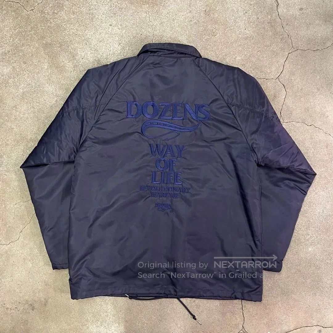 RATS JAPAN navy blue coach jacket with logo. Size US XL / EU 56 / 4 - 2 Thumbnail