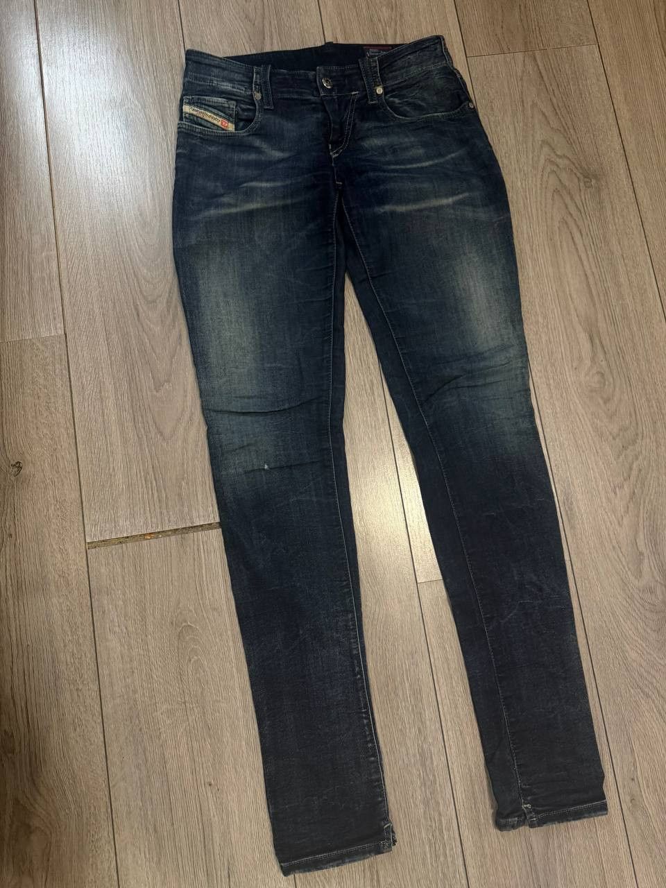 Diesel Diesel Jeans Women Size 25 Dark Wash Grupee Blue Size 25" / US 0 / IT 36 - 2 Thumbnail