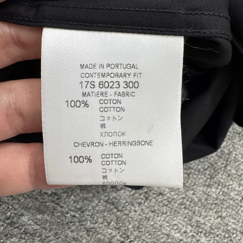 Givenchy Givenchy Size42 Red Line Decorated Shirt Size US M / EU 48-50 / 2 - 3 Thumbnail
