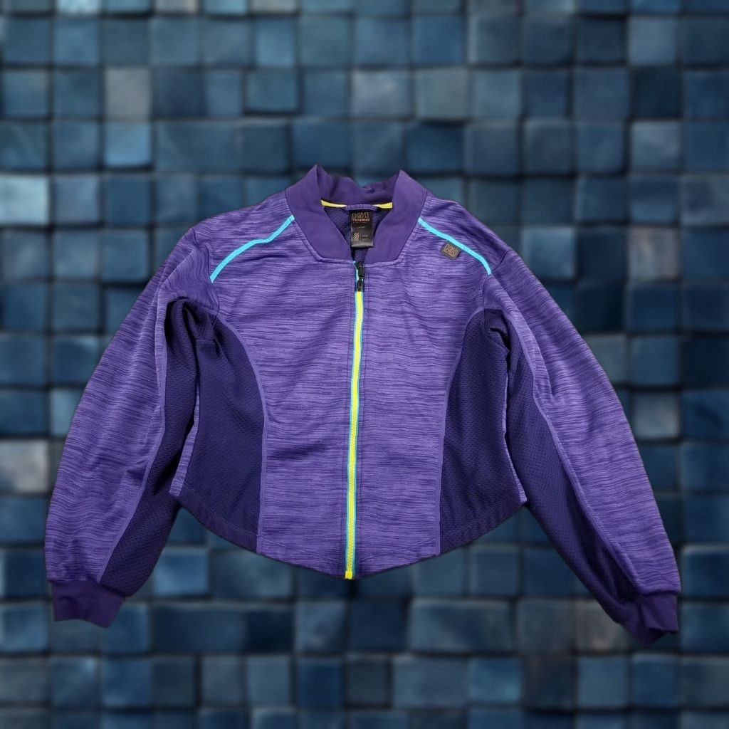 Helly Hansen Helly Hansen Training Jacket Womens Medium Purple Crop Long Sleeve Ski Coat Size M / US 6-8 / IT 42-44 - 1 Thumbnail