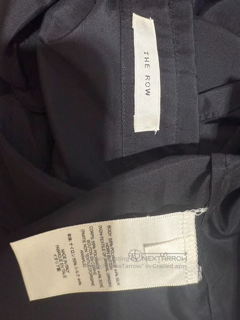 The Row The Row Nylon and silk shirt Size US S / EU 44-46 / 1 - 9 Thumbnail