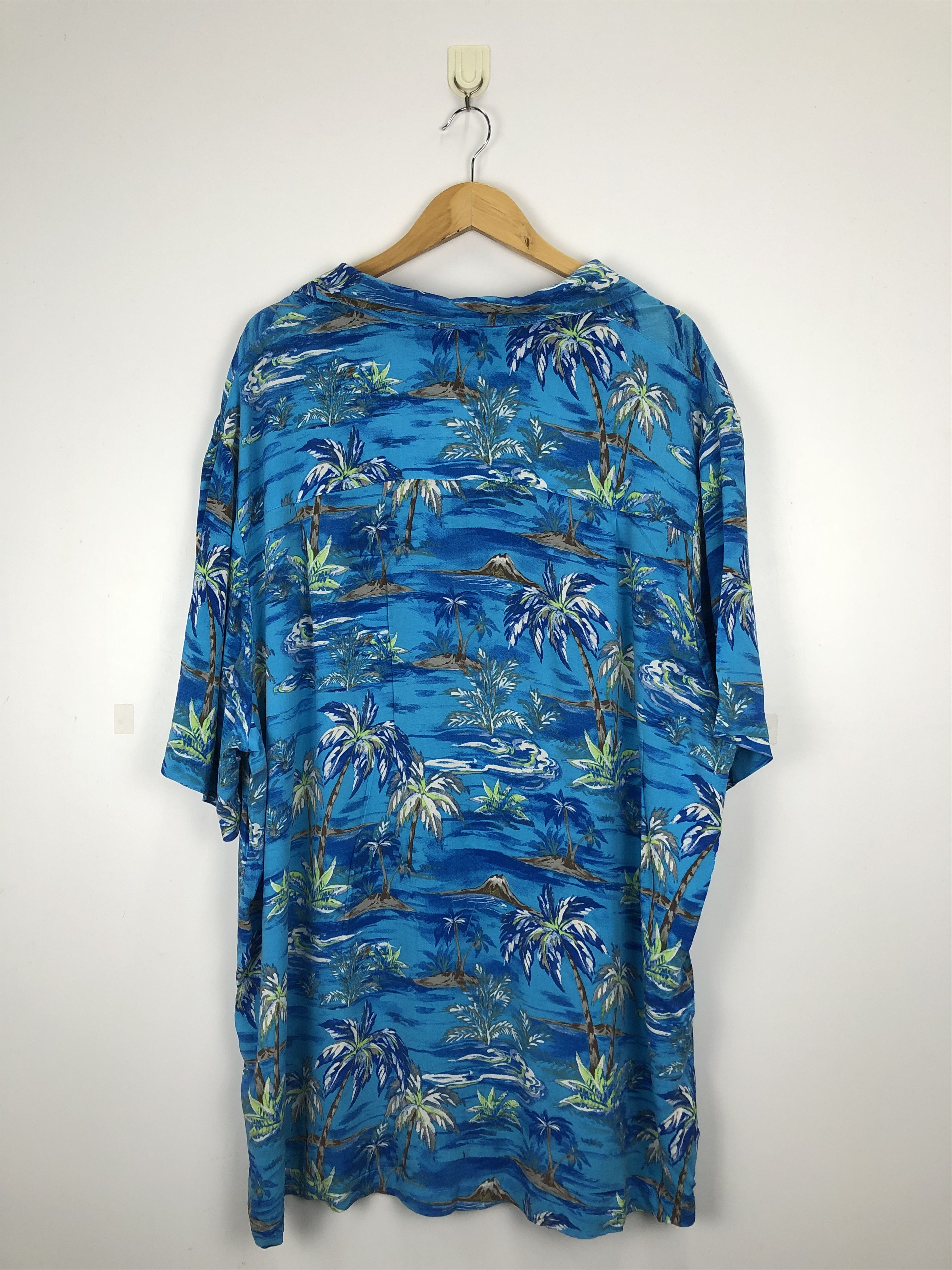 Vintage Vintage Rayon Hawaiian Island Motive TA0006 Size US XXL / EU 58 / 5 - 3 Thumbnail