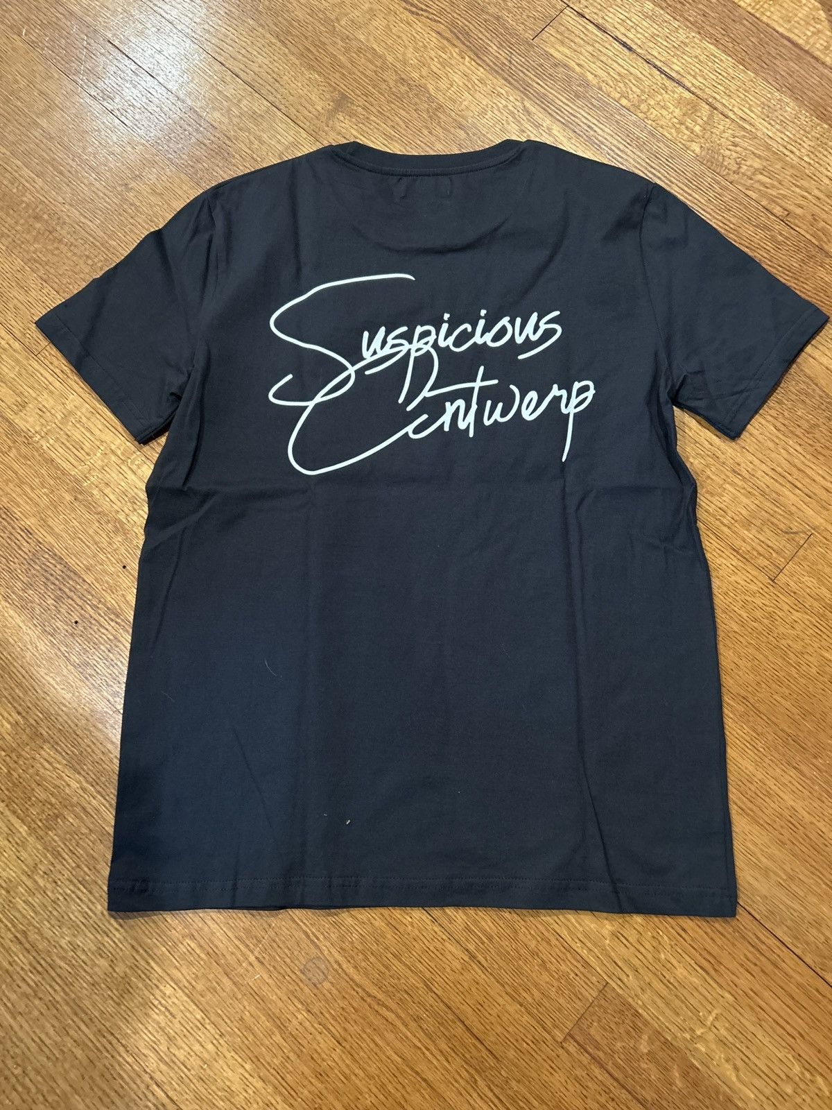 Suspicious Antwerp Suspicious Antwerp Longitude and Latitude Black T-Shirt New Size US L / EU 52-54 / 3 - 8 Thumbnail