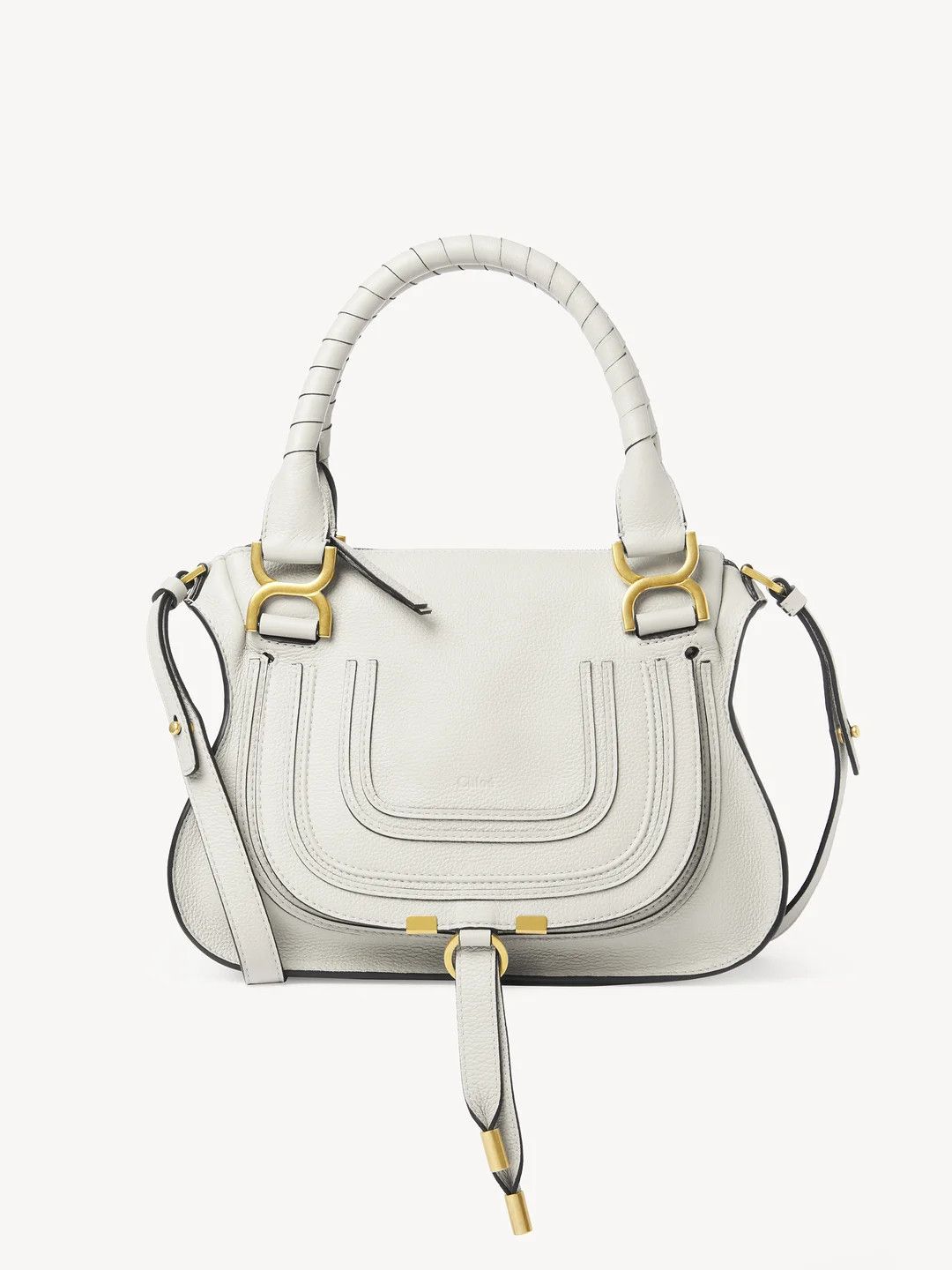 Chloe o1loc1c1024 Size: OS / Mini Double Carry in Natural White Size ONE SIZE - 1 Thumbnail