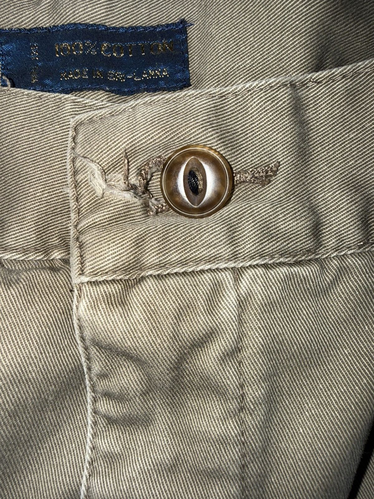 Chaps Ralph Lauren Vintage Chaps Ralph Lauren Pleated Chinos Tan 34x32 Size US 34 / EU 50 - 8 Thumbnail