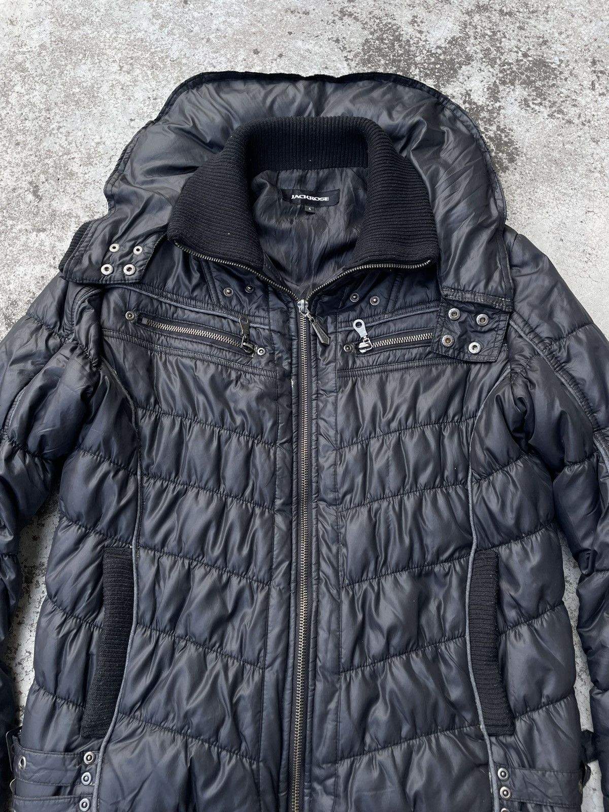 JACKROSE Vintage Jackrose Bondage Light Puffer Jacket Size US L / EU 52-54 / 3 - 3 Thumbnail