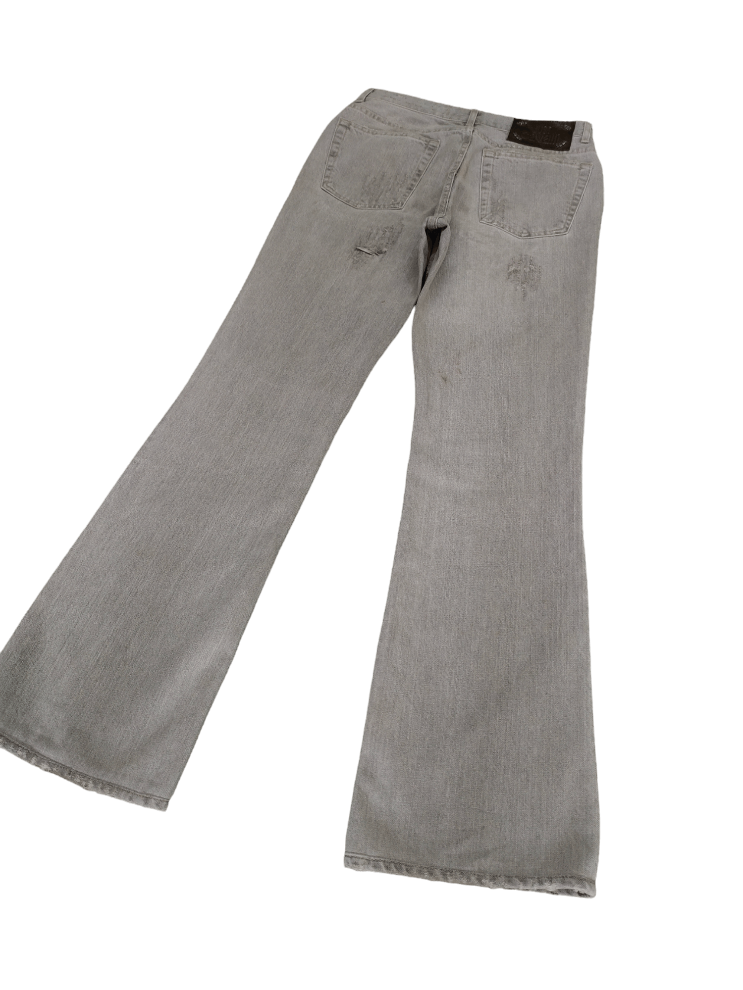 Just Cavalli Flare Jeans Just Cavalli Distress Mudmax Boot Cut Y2k Size US 29 - 12 Thumbnail