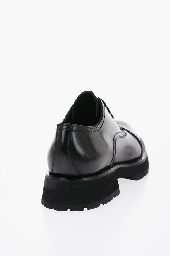 Alexander McQueen o1y1024 Laced Shoes in Black Size US 8 / EU 41 - 3 Thumbnail