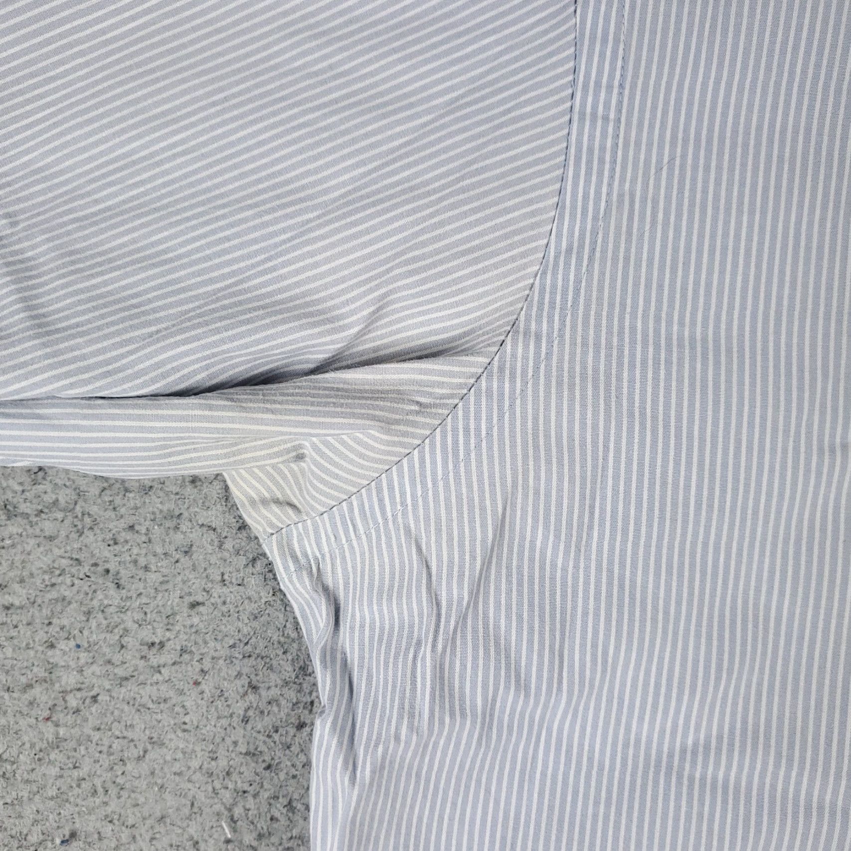 Tommy Hilfiger VINTAGE Tommy Hilfiger Shirt Mens M Blue Striped Button-Up Long Sleeve Collared Size US M / EU 48-50 / 2 - 3 Thumbnail