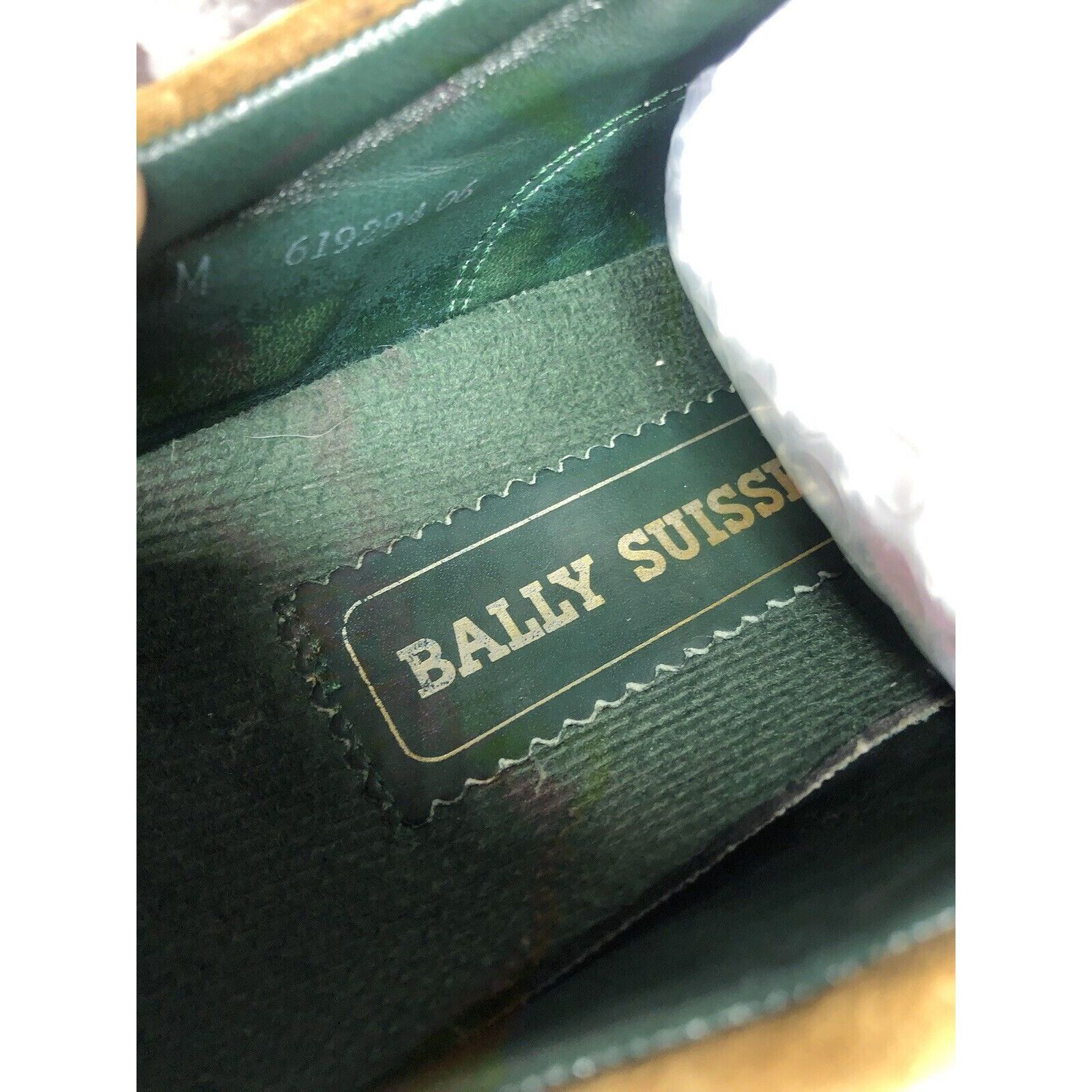 Bally Bally Suisse Brown Suede Comfort Lace Up Casual Green Shoes Size US 8 / EU 41 - 19 Thumbnail