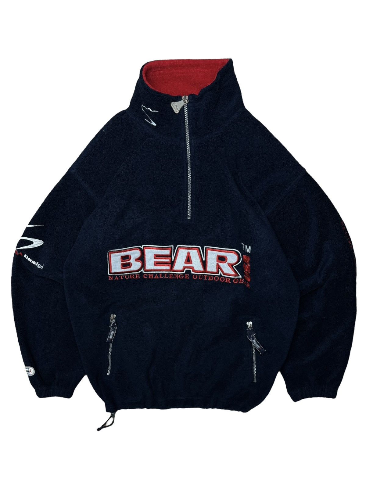 Vintage Fleece sweatshirt Bear America Vintage Big Logo Size M Size US M / EU 48-50 / 2 - 1 Thumbnail