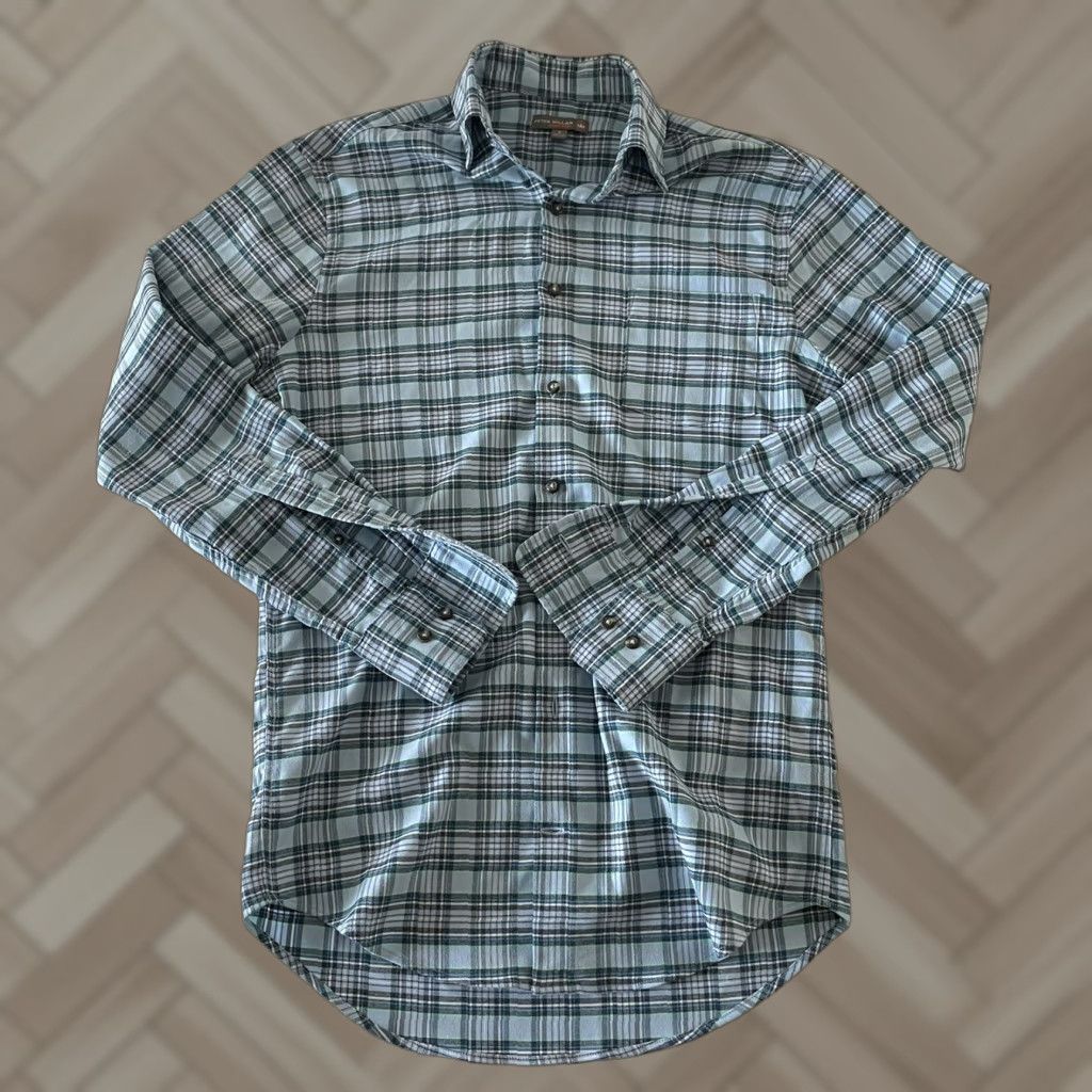 Peter Millar Peter Millar Crown Sport Plaid Long Sleeve Button-Up Shirt Mens S Blue Multicolor Size US S / EU 44-46 / 1 - 1 Thumbnail
