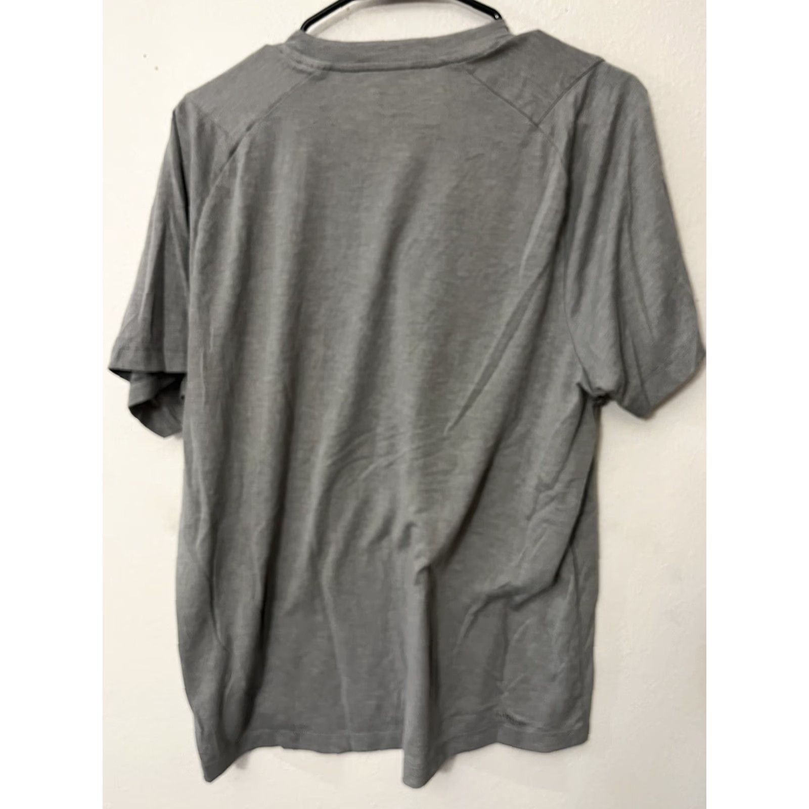 Adidas Adidas Tennis Freelift T Shirt Men L Large Gray Aero Primegreen Crew Neck Short Sleeve Activewear Urban Sports Shirt Mens Size US L / EU 52-54 / 3 - 3 Thumbnail