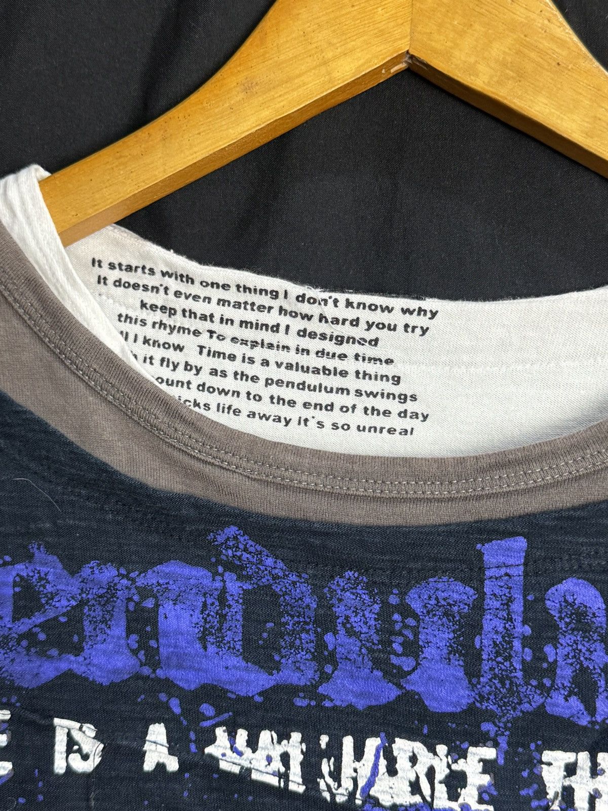If Six Was Nine japanese poem longsleeve archived Size US L / EU 52-54 / 3 - 4 Thumbnail