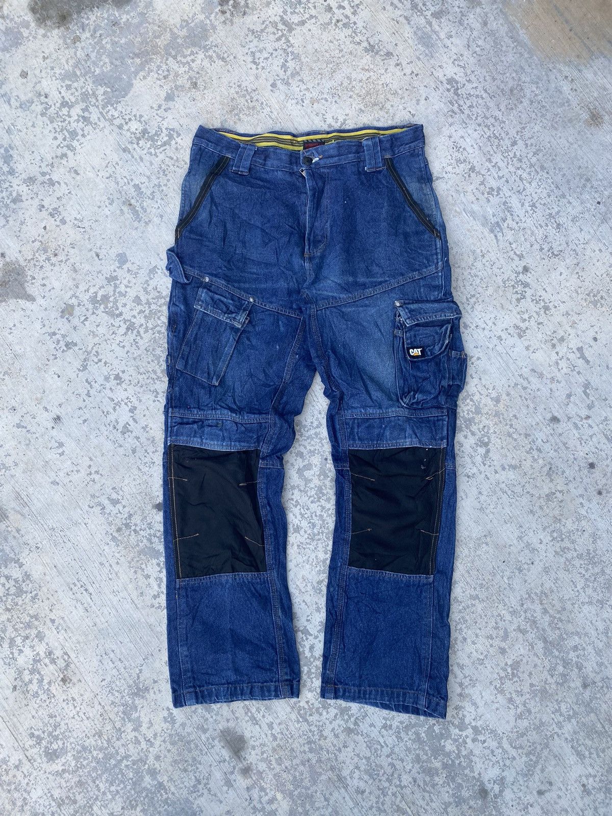 Caterpillar Caterpillar Carpenter Denim Pants Size US 33 - 1 Thumbnail