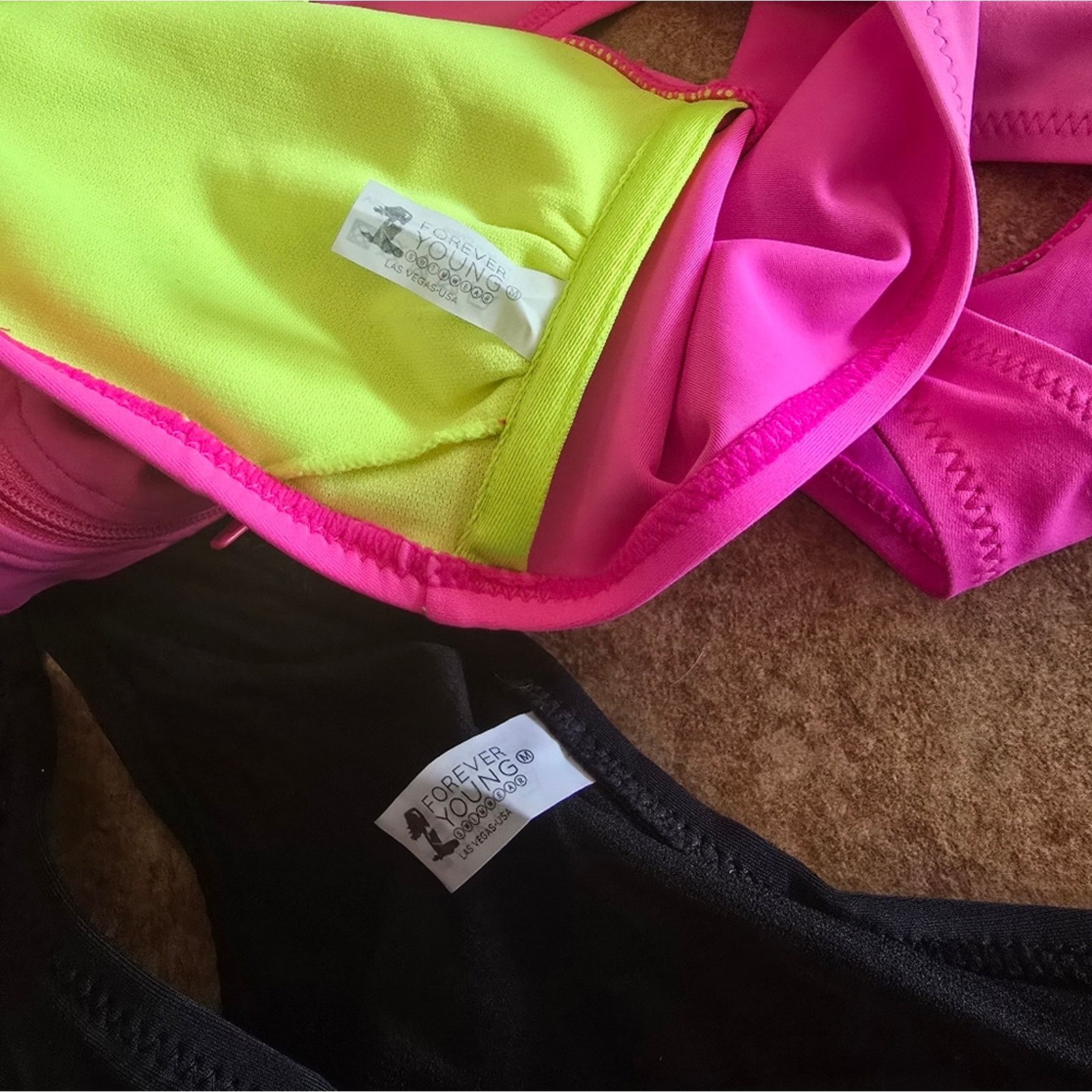 Other Pink Black | FYS | Aruba×Cayman Bikini Set Size ONE SIZE - 4 Thumbnail