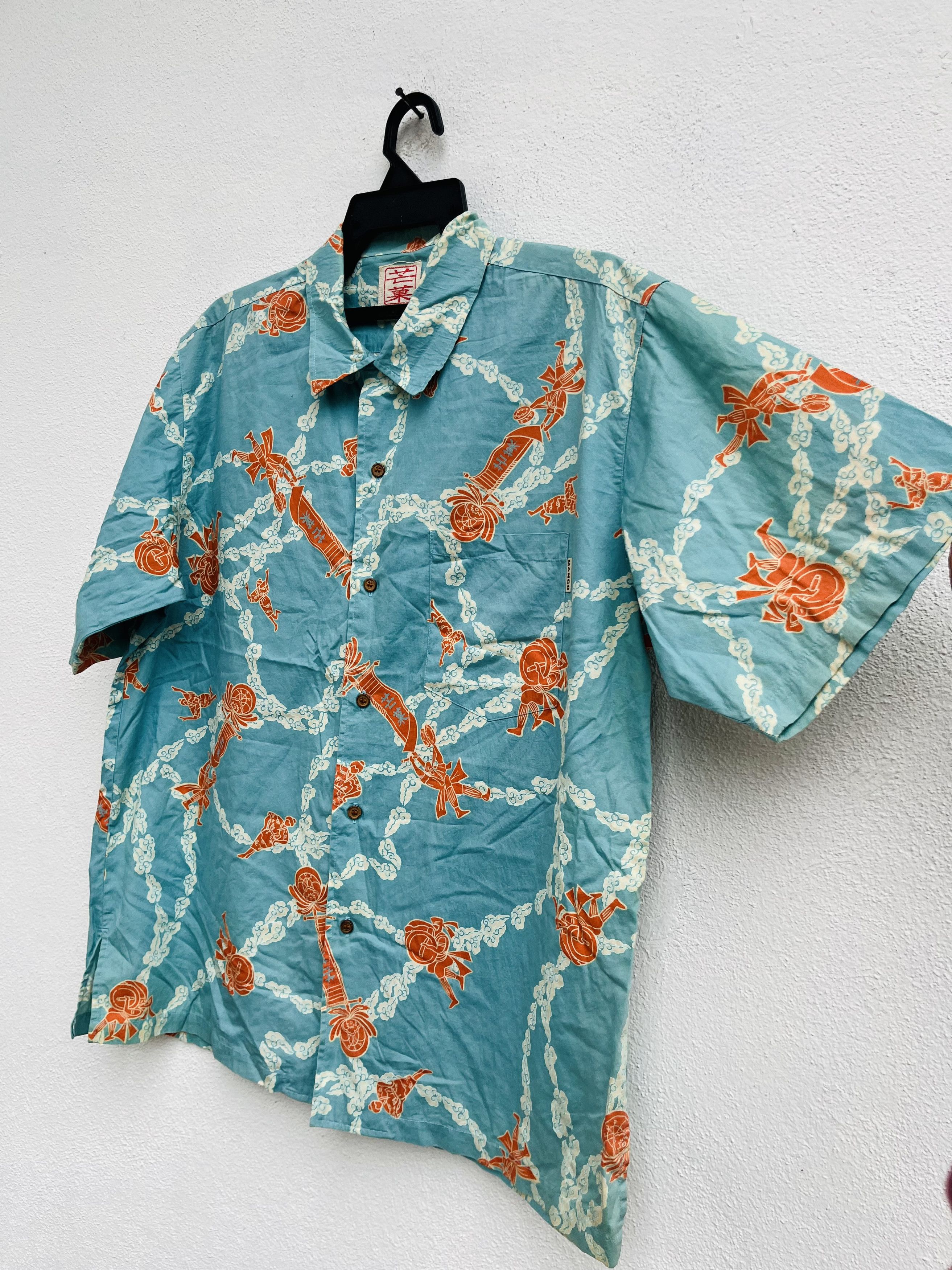 Japanese Brand Vintage Mango Made From Okinawa Japanese Designer Style Size US L / EU 52-54 / 3 - 5 Thumbnail