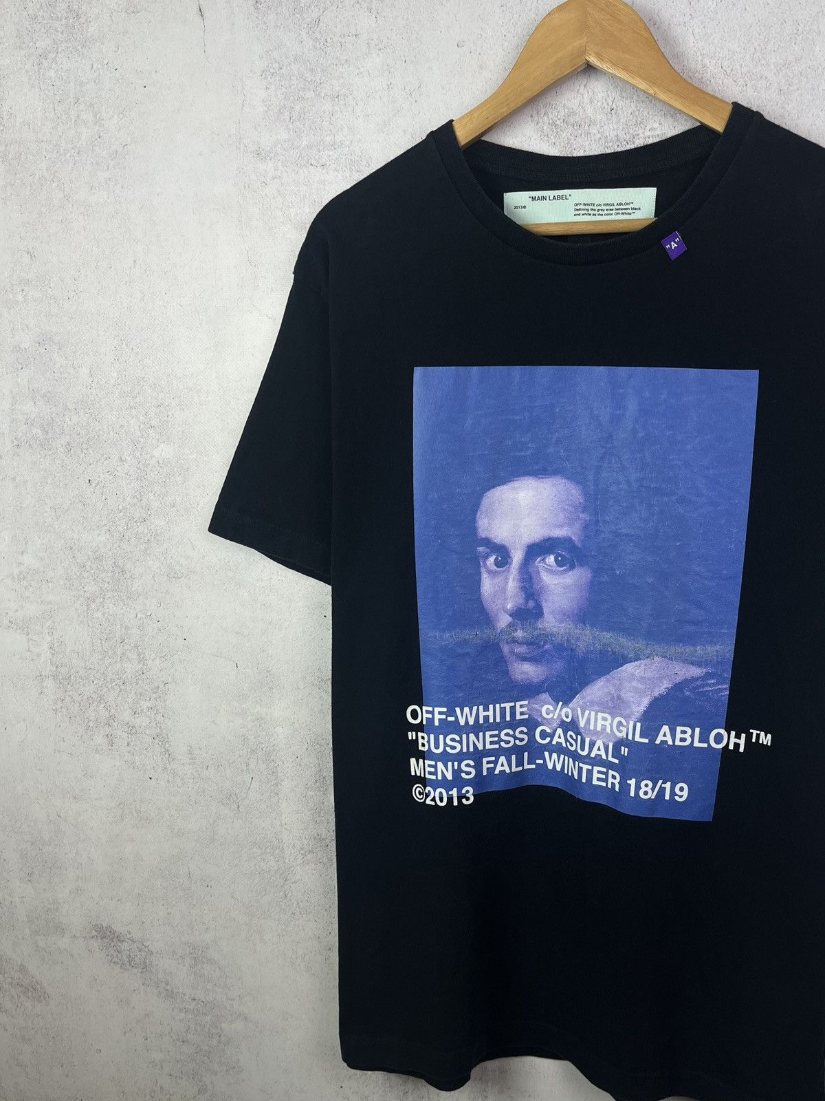 Off-White Off-White Business Casual Oversized T-Shirt Rare Hype Y2K Size US M / EU 48-50 / 2 - 2 Thumbnail