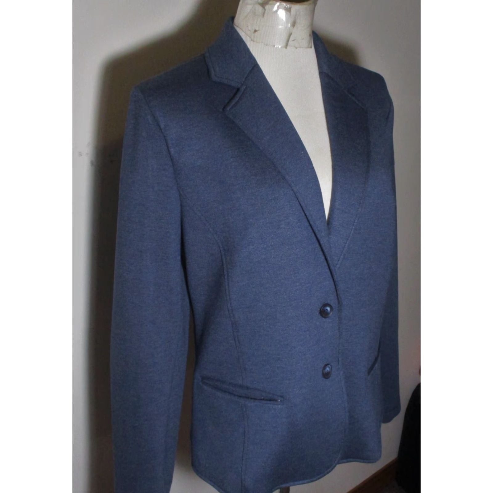 Pendleton VINTAGE Pendleton Blue Button Front Jacket Women's Size 16 Size XXL / US 16-18 / IT 52-54 - 3 Thumbnail