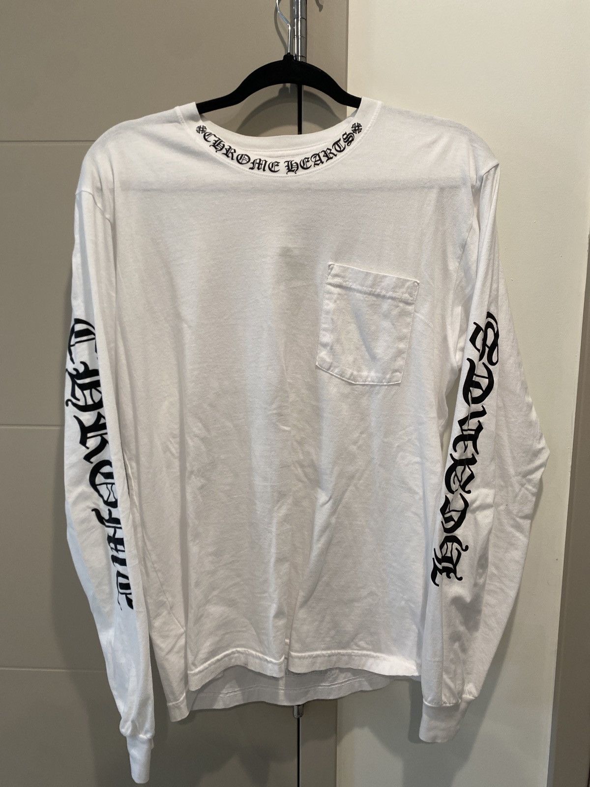 Chrome Hearts Neck Logo Long Sleeve | Grailed