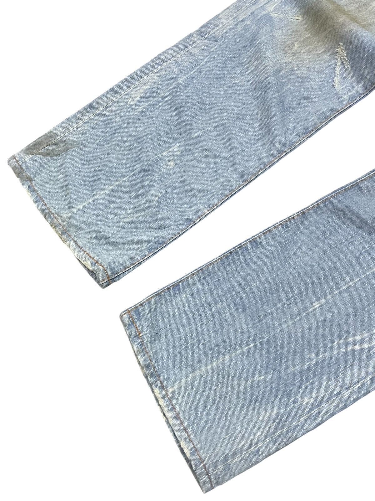 Edwin × Hysteric Glamour × Le Grande Bleu (L.G.B.) Edwin 503 Blue Trip Surf Edition Patched Flared Jeans Size US 30 / EU 46 - 5 Thumbnail