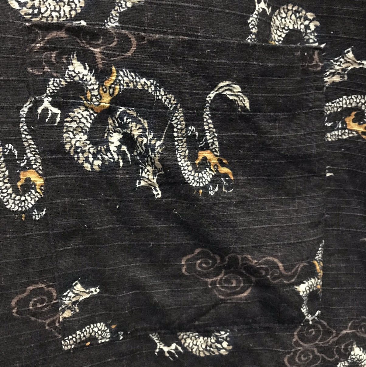 Japanese Brand × Vintage Vintage Dragon Pattern Kimono Size US XL / EU 56 / 4 - 4 Thumbnail