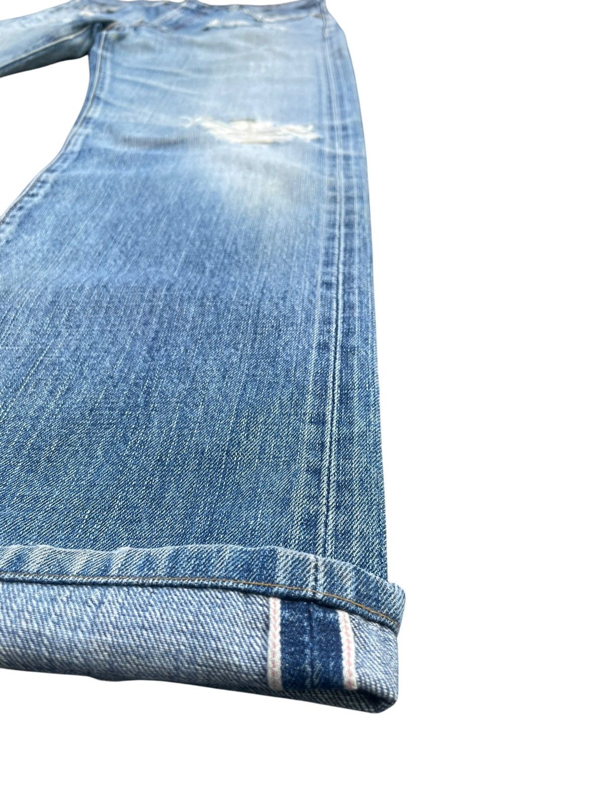 Levi's Vintage Levi’s 502XX Selvedge Distressed Size US 31 - 3 Thumbnail