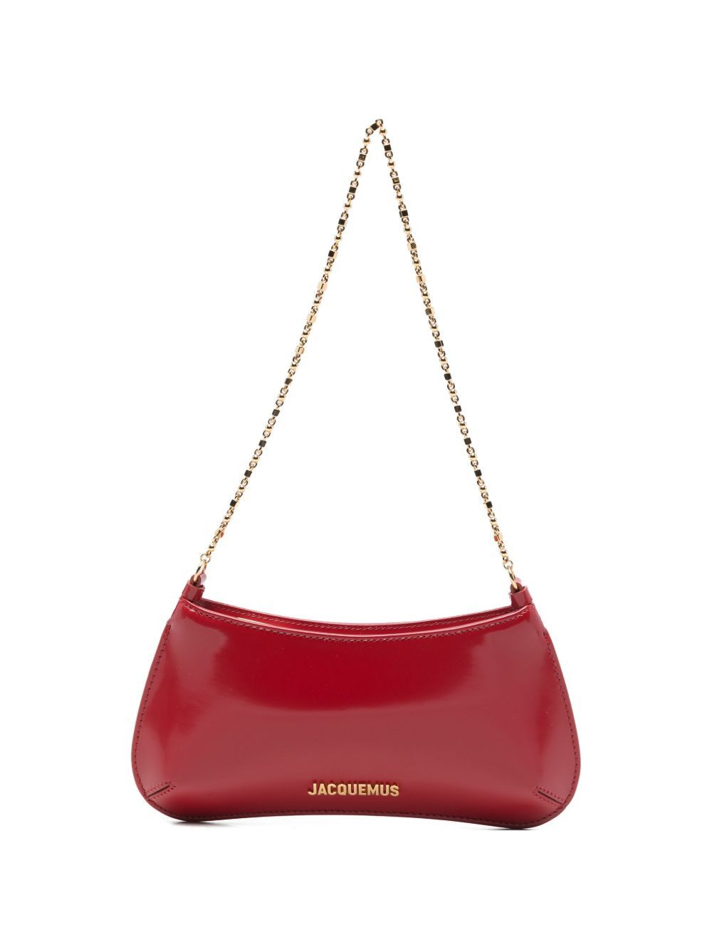 Jacquemus LE PETIT BISOU CHAINE LEATHER SHOULDER BAG Size ONE SIZE - 1 Thumbnail