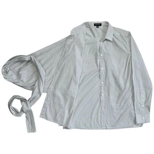 Kris Van Assche Kris Van Assche Asymmetric Wrap Layer Scarf Shirt Size US S / EU 44-46 / 1 - 9 Thumbnail