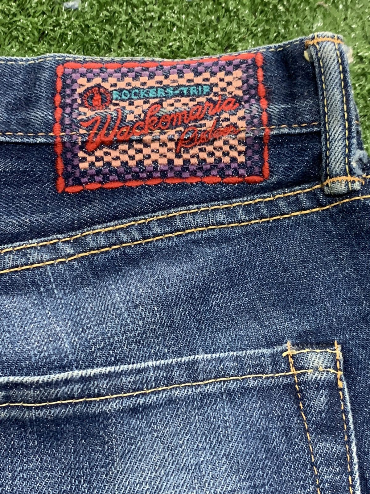 Wacko Maria Wacko Maria Guilty Parties Polka Dot Selvedge Denim Jeans. Size US 35 - 10 Thumbnail