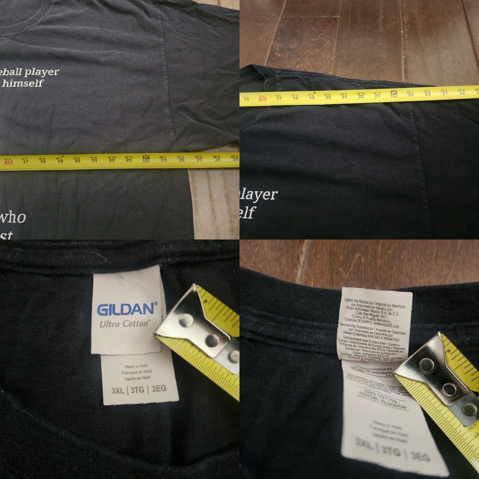 Gildan Baseball Mom Graphic T Shirt Gildan Short Sleeve 3XL Black Women? Size US XXL / EU 58 / 5 - 8 Thumbnail