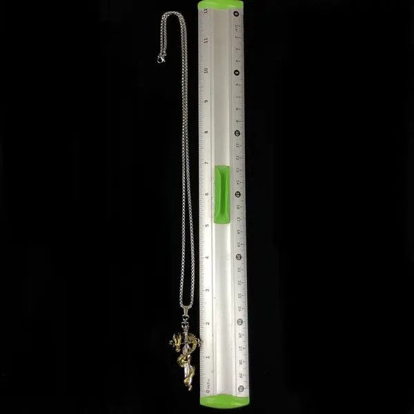 Jewelry Dragon Sword Necklace Punk Chain Size ONE SIZE - 5 Thumbnail