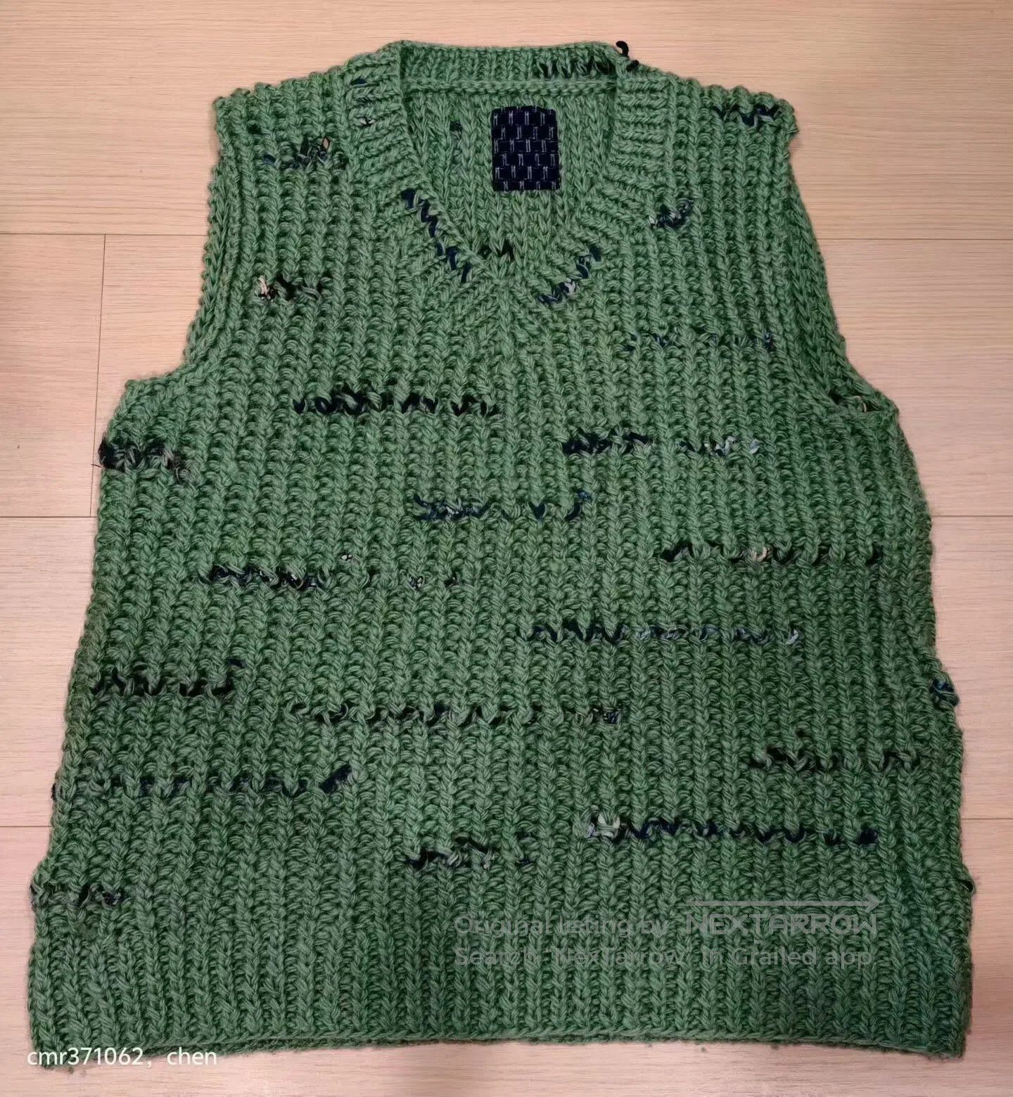 Visvim VISVIM TUSSAR SILK V-NECK VEST | Grailed
