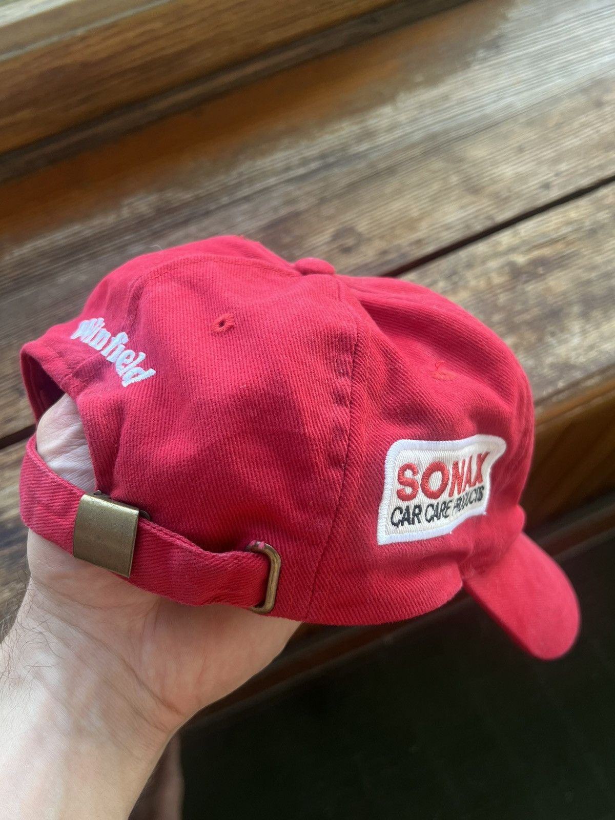 Vintage Vintage Hat 00s F1 Sonax Winfield Racing NASCAR Cap Size ONE SIZE - 13 Thumbnail