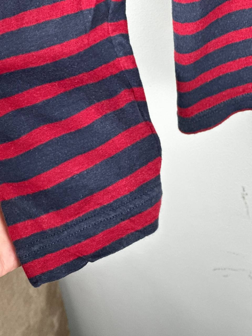 Ralph Lauren Black Label Ralph Lauren Black Label Light Hemp Striped T Shirt Size US XXL / EU 58 / 5 - 8 Thumbnail
